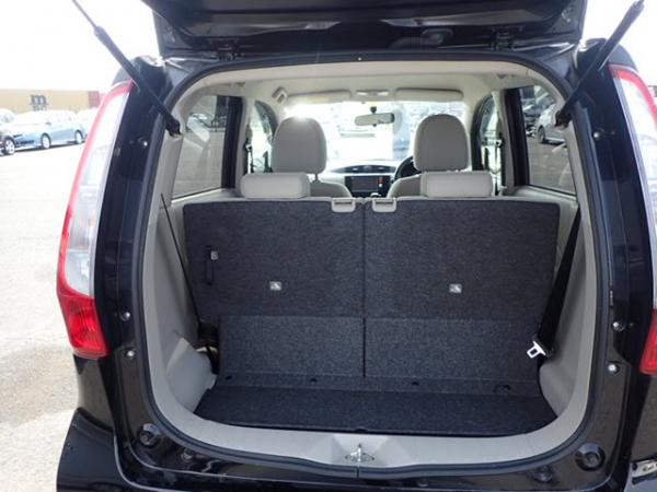 Nissan Dayz 2014 чёрный багажник