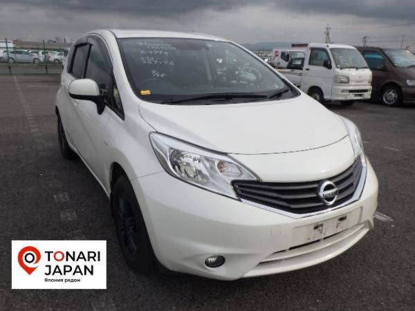 Nissan Note 2014 белый