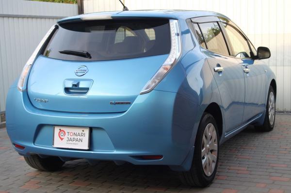 Nissan Leaf 2014 голубой ад