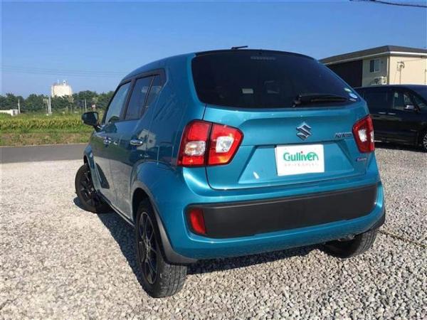 Suzuki Ignis Hybrid 2016 синий сзади