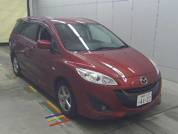 Mazda Premacy III красный спереди