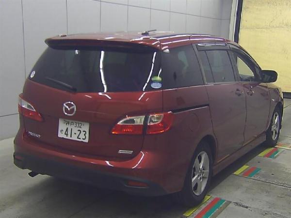Mazda Premacy III красный сзади