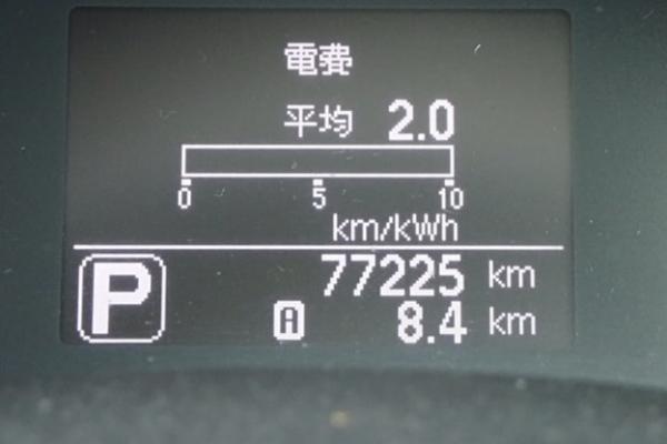 Nissan Leaf 2014 одометр