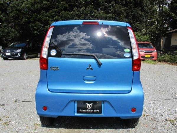 Mitsubishi eK Wagon 2015 синий сзади