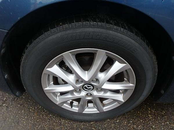 Mazda Axela Sport 2016 синий передние левое колесо