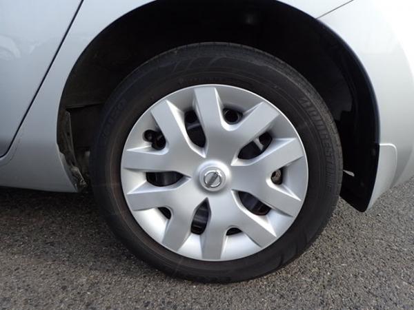 Nissan Leaf I 2013 серый заднее левое колесо
