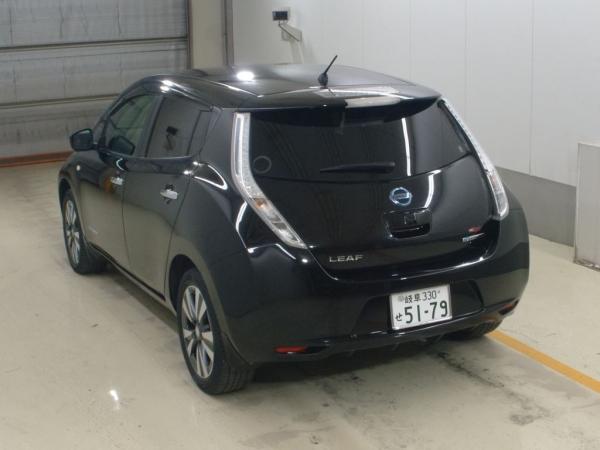 Nissan Leaf I 2016 чёрный сзади